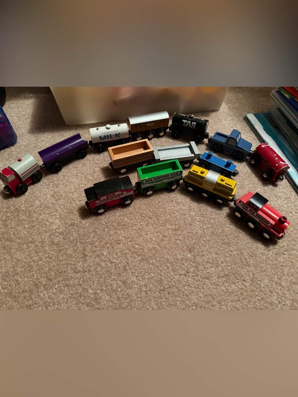 14 Different Wooden Trains From Thomas Big Engine Maxim Enterprise Brio Etc